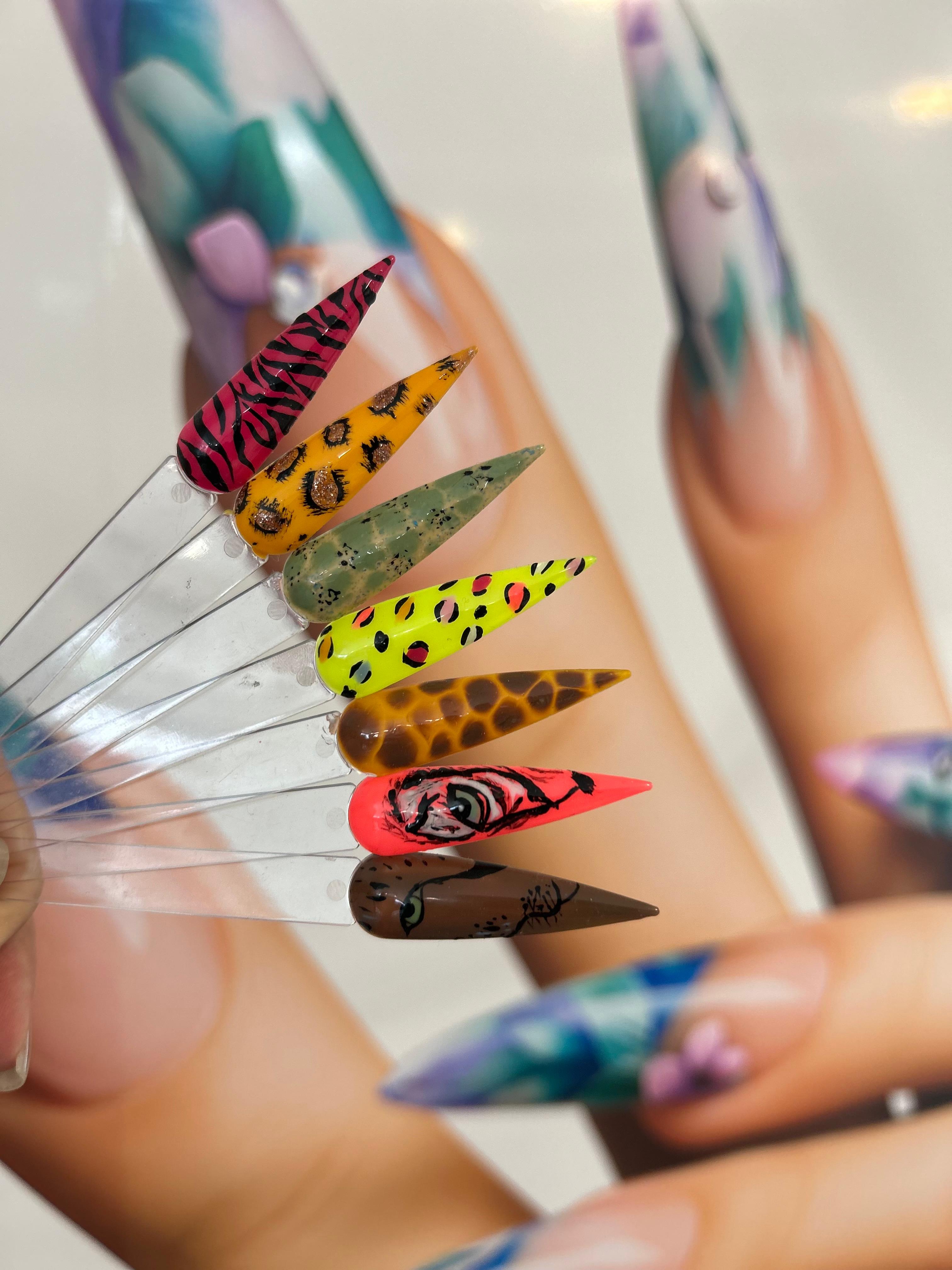 Animal Print Nail Art